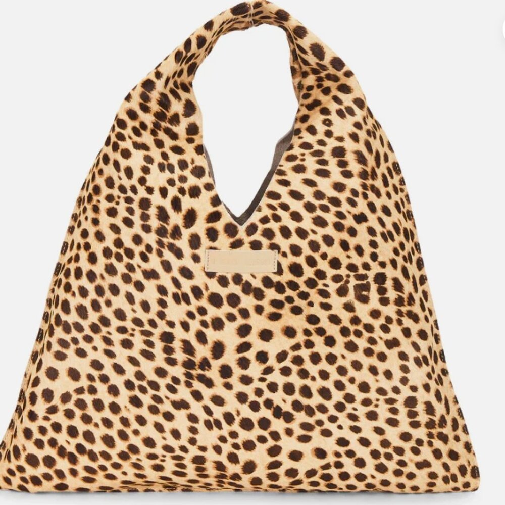8 Other Reasons Luxe Hobo LeopardGenuine Pony Hair Bag NEW SOLD OUT REVOLVE 795